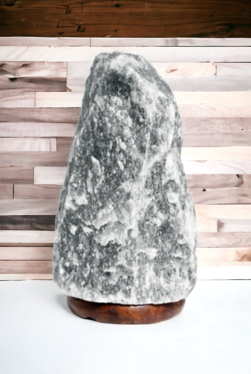 Grey Himalayan Salt Lamp - 1.5 - 2kg