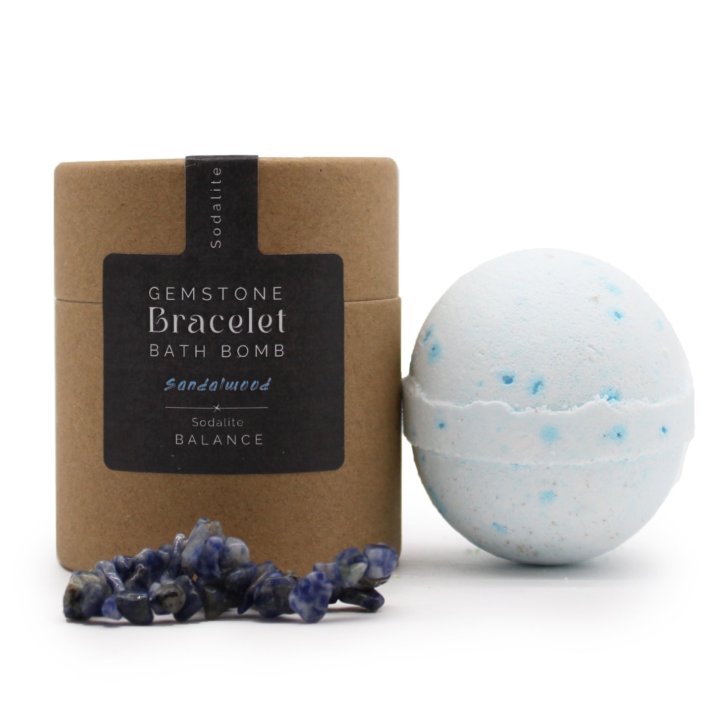 Gem Bracelet Bath Bombs- White Jasper, Sodalite, Rose Quartz, Amethyst, Tiger Eye, Green Aventurine
