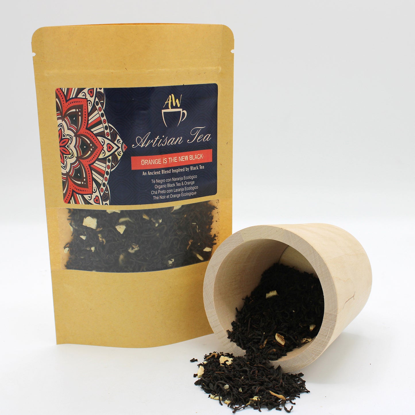Artisan Tea - 50g Bags- Organic Biodigest Rooibos,Narnaja Black Tea, Cinnamon Black Tea, Dark Brown Magic, Mindful Meditation, Serenity Souk Blend, On Angel Wings