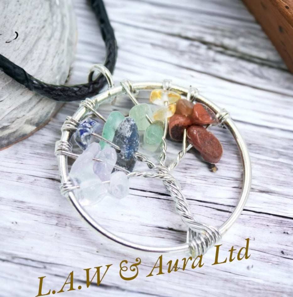 Gemstone Pendants - Tree of Life