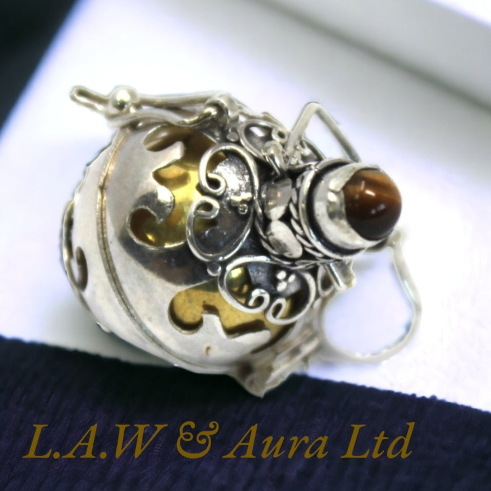 Silver Angel Bell - Protection - 16mm