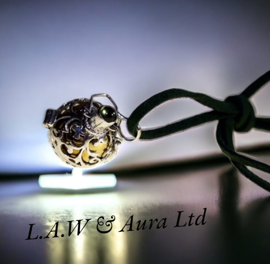 Silver Angel Bell - Romance - 18mm