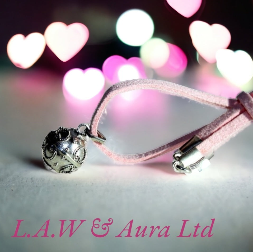 Silver Angel Bell - Love - 12mm
