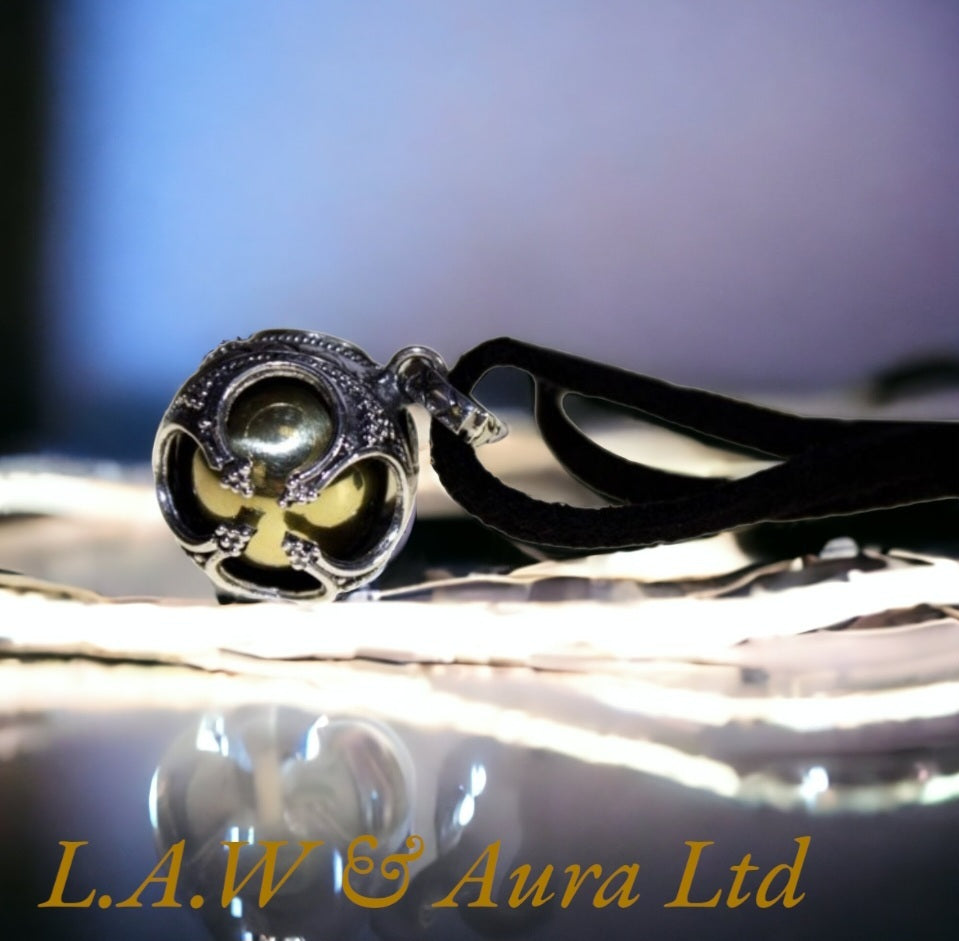 Silver Angel Bell - Prosperity - 16mm