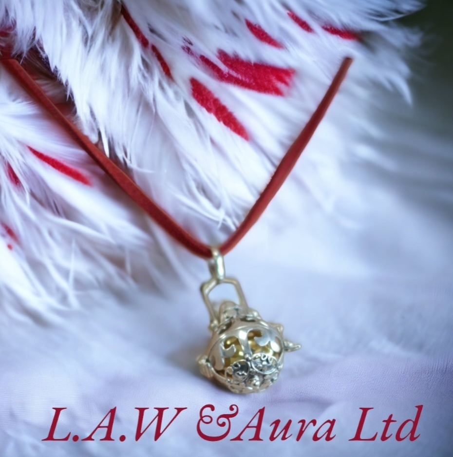 Silver Angel Bell - Magic - 18mm