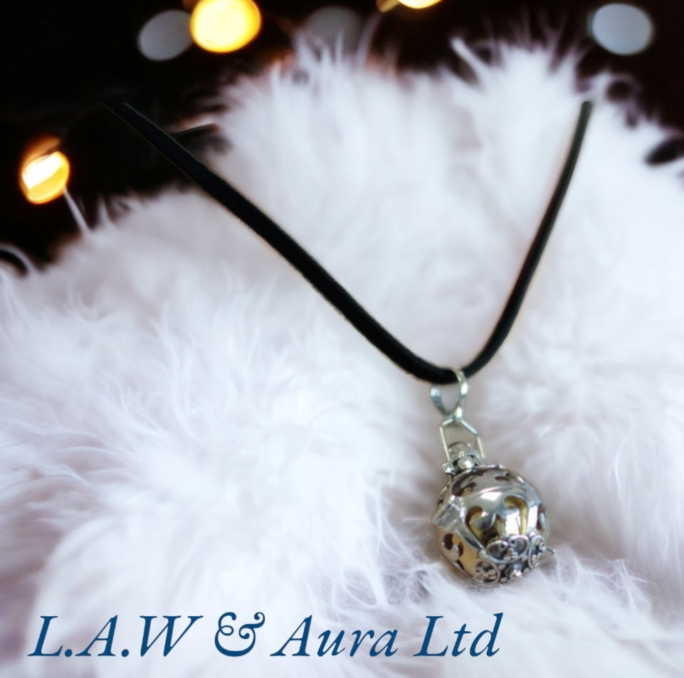 Silver Angel Bell - Dreams - 18mm