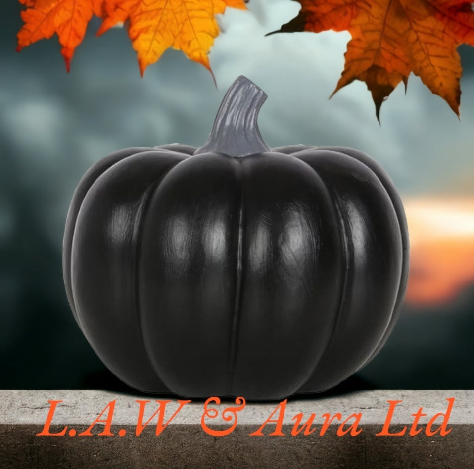 Black Pumpkin Incense Cone Holder