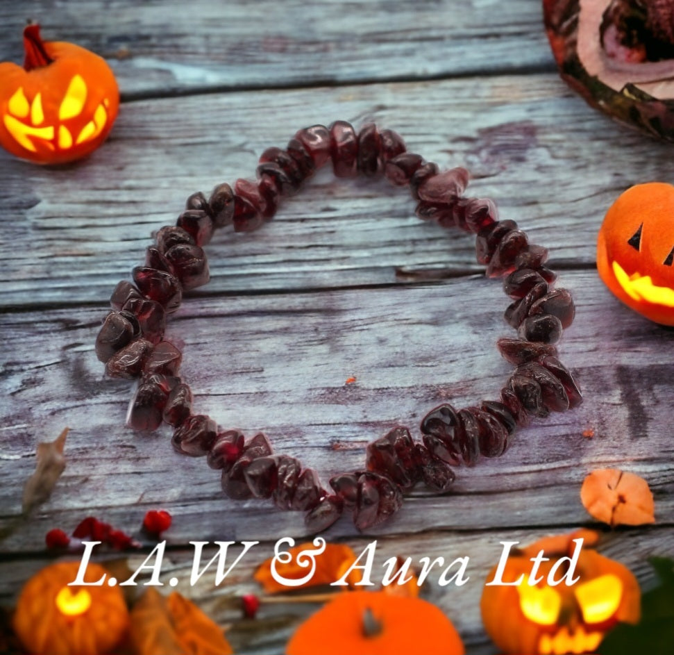 Chipstone Bracelet - Blood Garnet