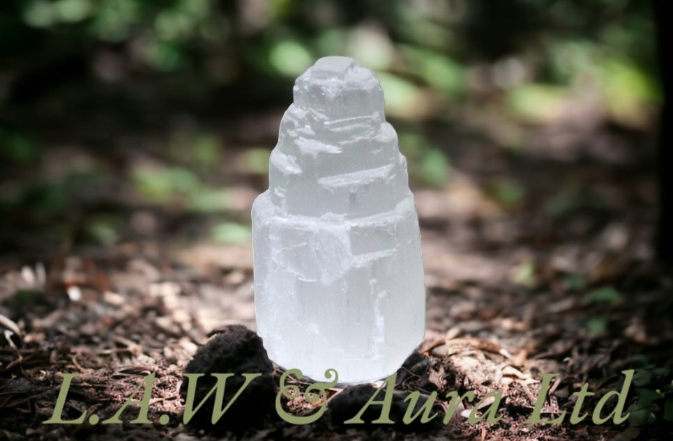 Natural Selenite Tower - 5 cm