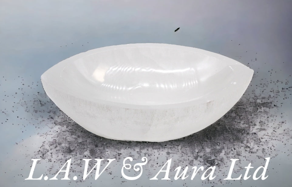 Selenite Eye Bowl - 15cm