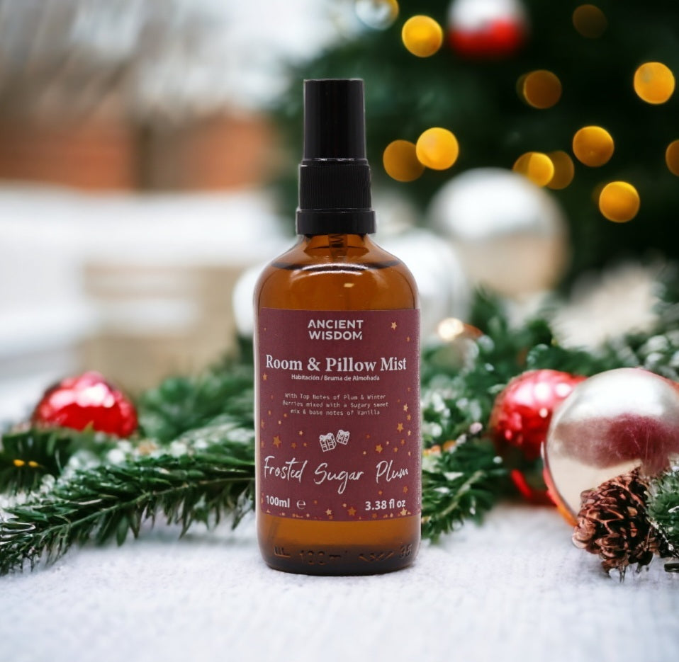 Christmas Room & Pillow Sprays: Infuse the Season with Scents of Joy