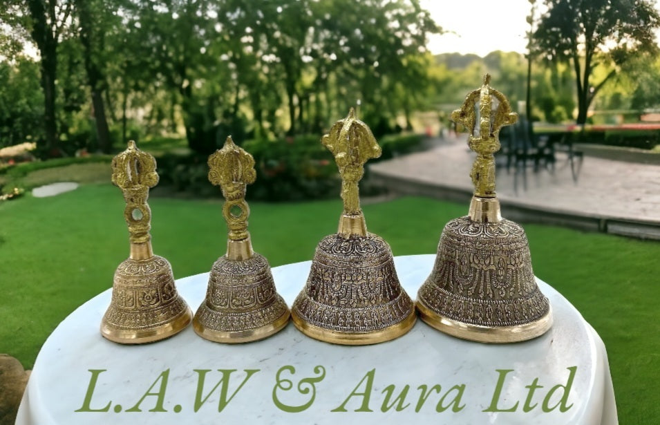 Small Tibetan Tingsha Bell - 5x11cm
