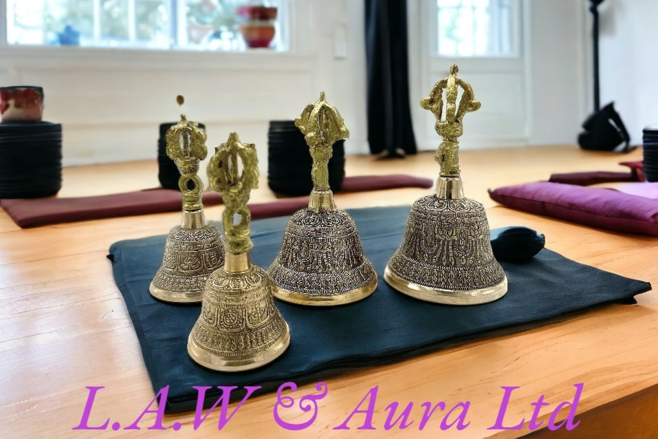 Large Tibetan Tingsha Bell - 8x15cm