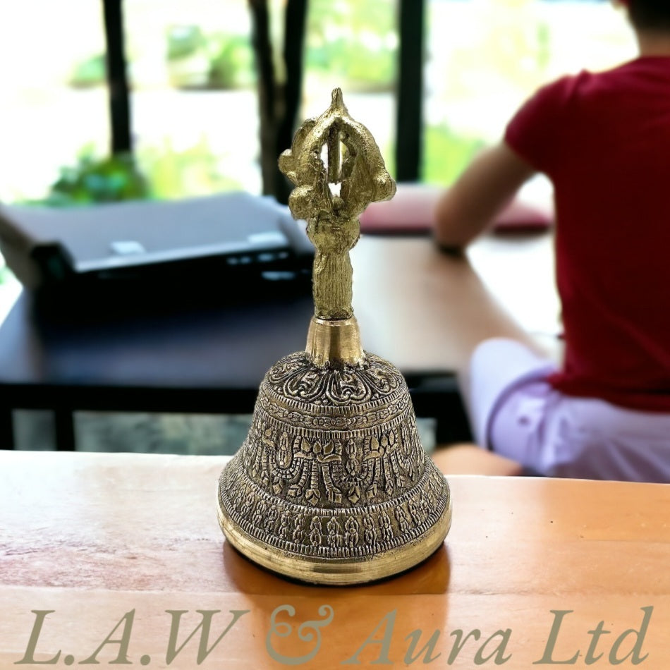 Large Tibetan Tingsha Bell - 8x15cm