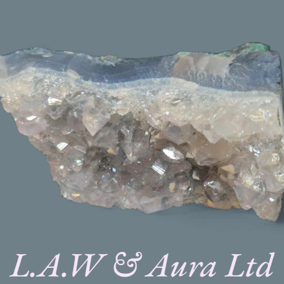 Brazilian Amethyst Pearl Druzy w/Base ππ€β¨οΈ