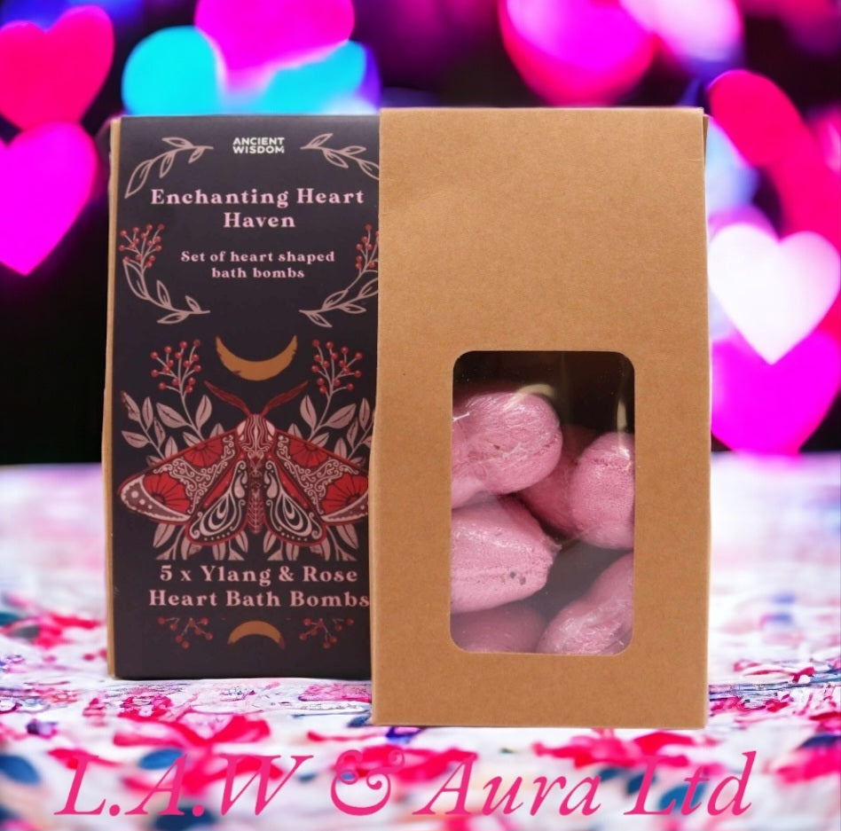 Bath Heart Gift Set - Enchanting Heart Haven