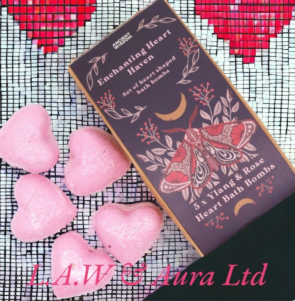 Bath Heart Gift Set - Enchanting Heart Haven