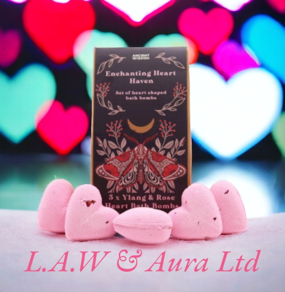 Bath Heart Gift Set - Enchanting Heart Haven