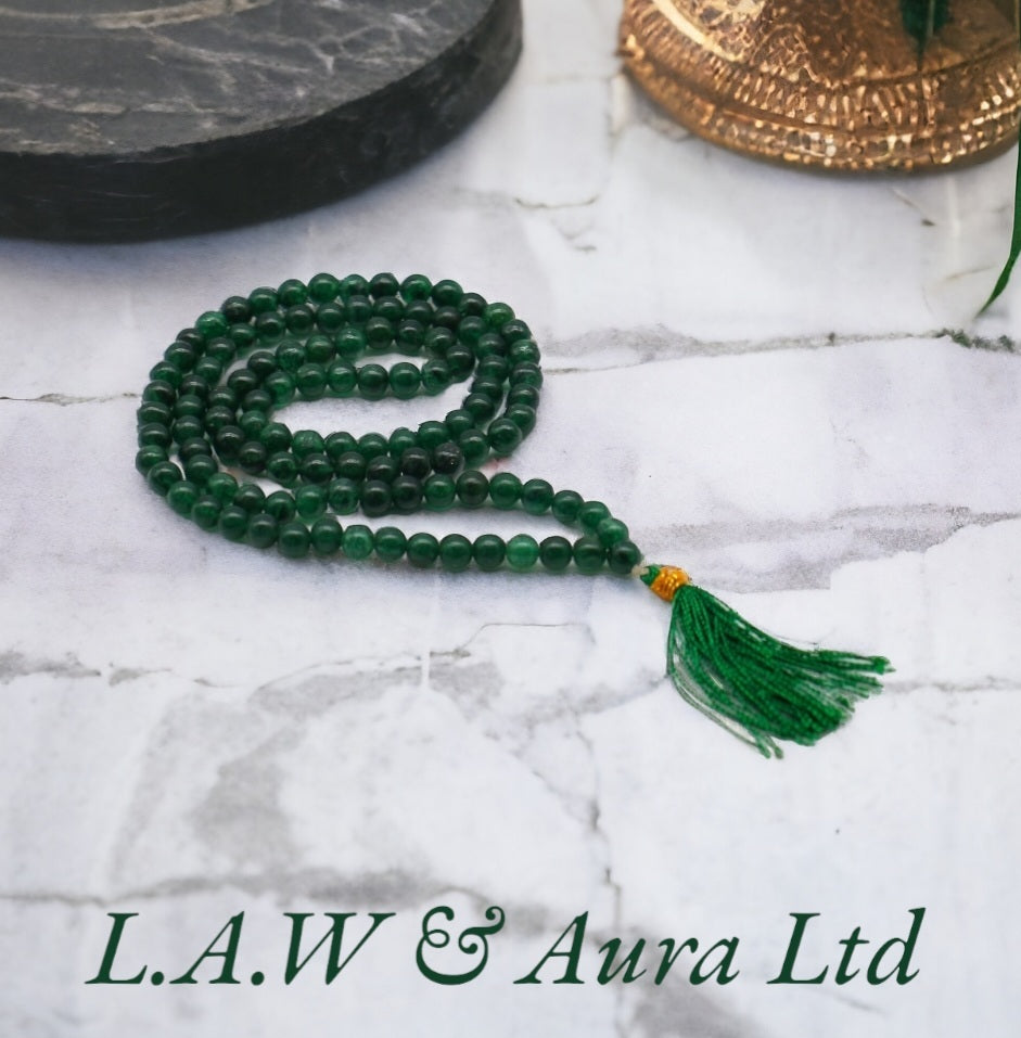 108 Bead Mala - Jade