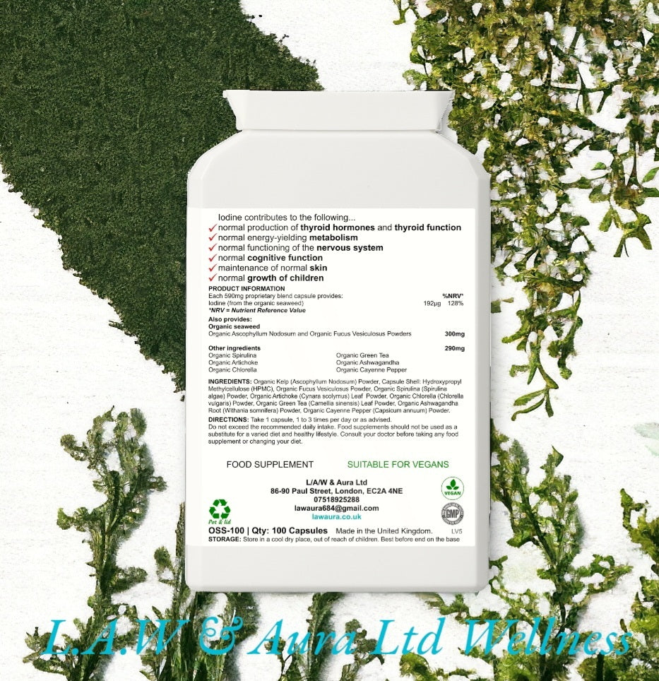 Organic Seaweed Blend Capsules
