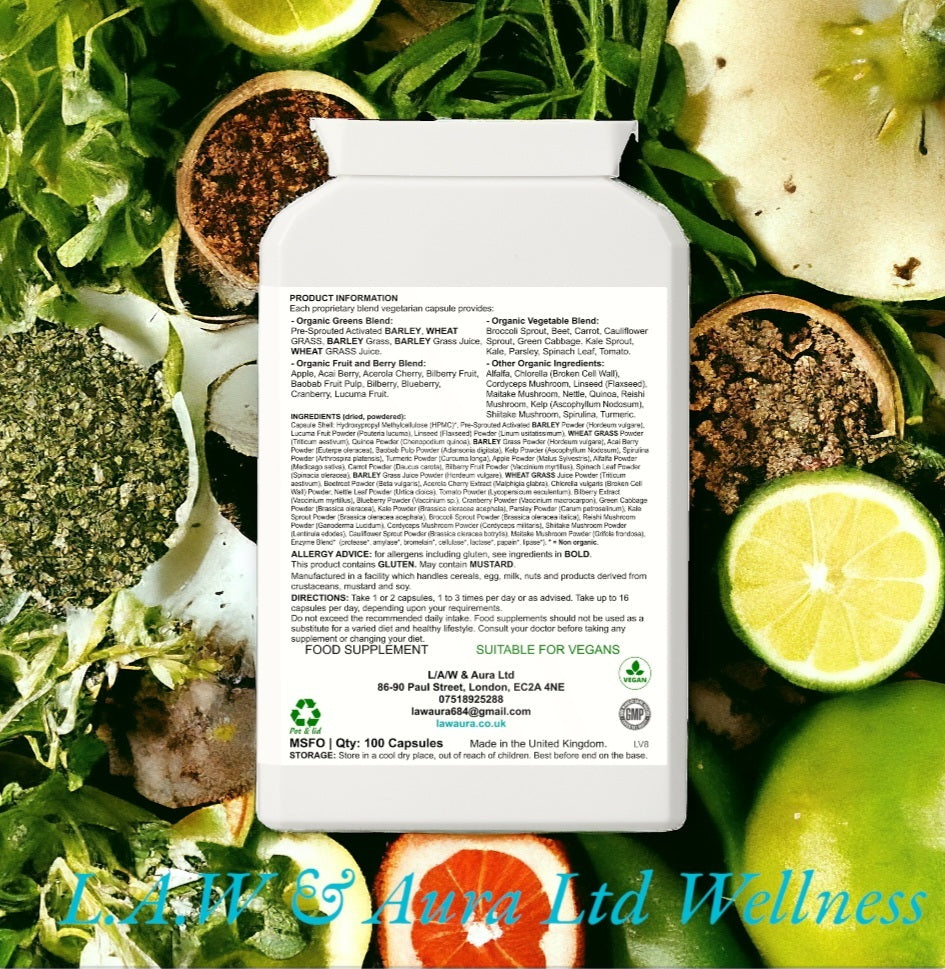 Organic Super Blend Capsules