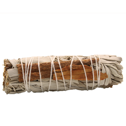 Smudge Stick - White Sage & Cinnamon 10cm