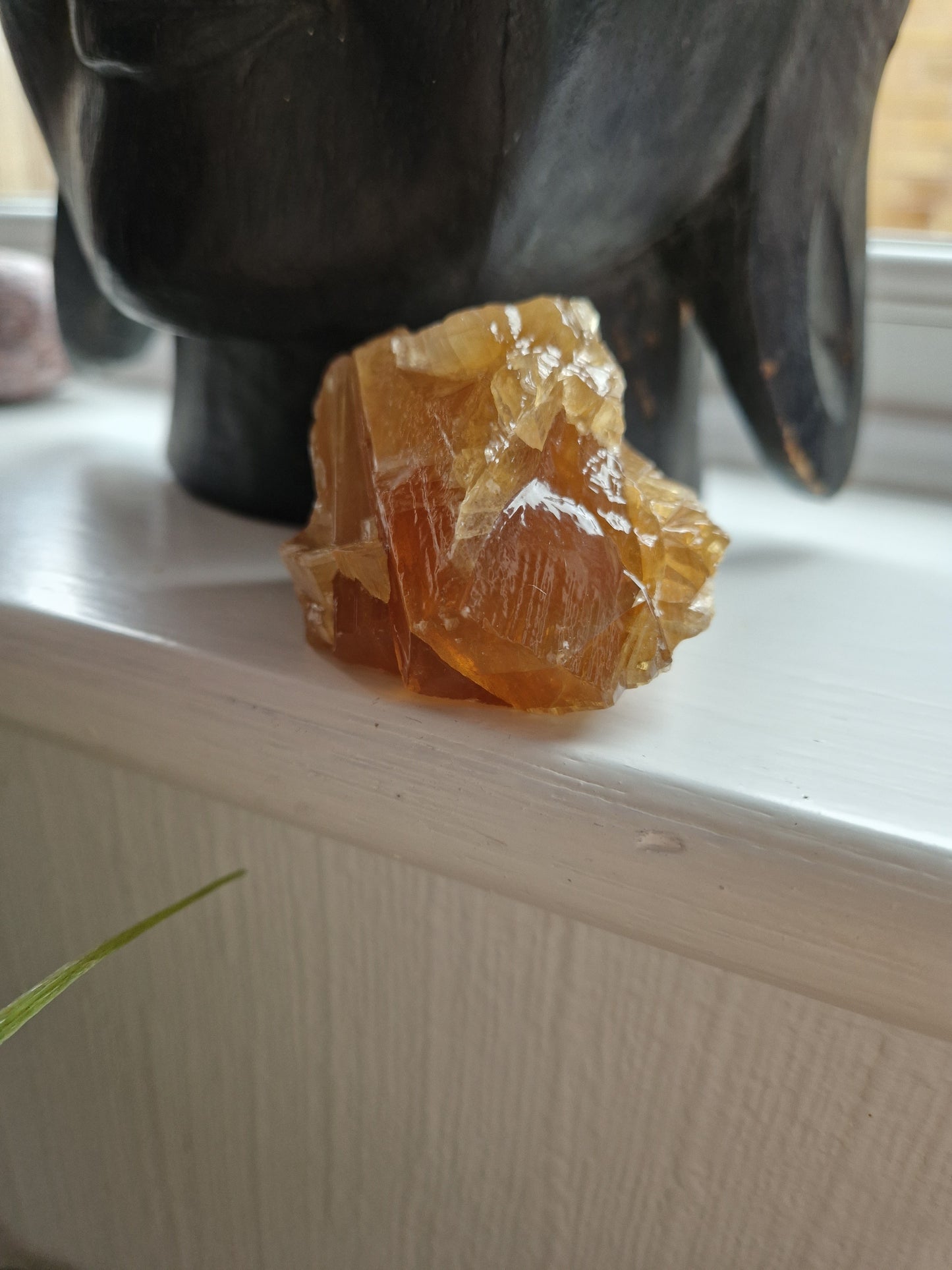 Rough Raw Mexican Honey Calcite Chunk
