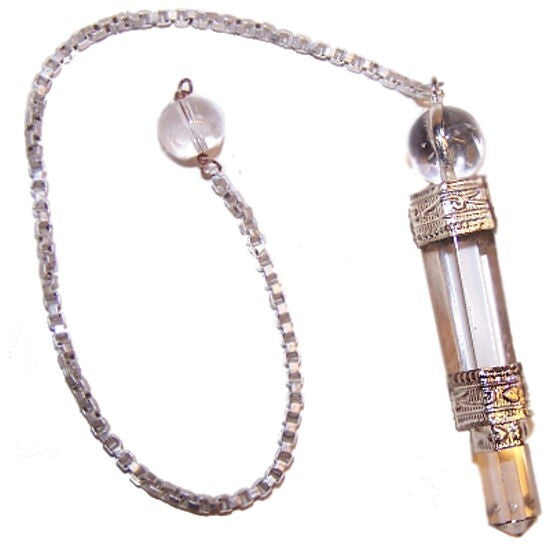 Pendulum - Rose Quartz, Rock Quartz, Amethyst