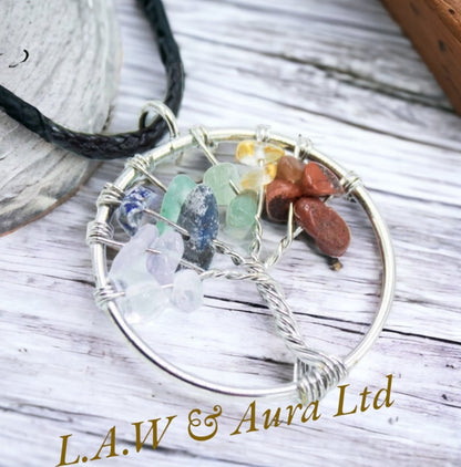Gemstone Pendants - Tree of Life