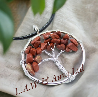 Gemstone Pendants - Tree of Life