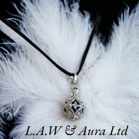 Silver Angel Bell - Darkness - 16mm