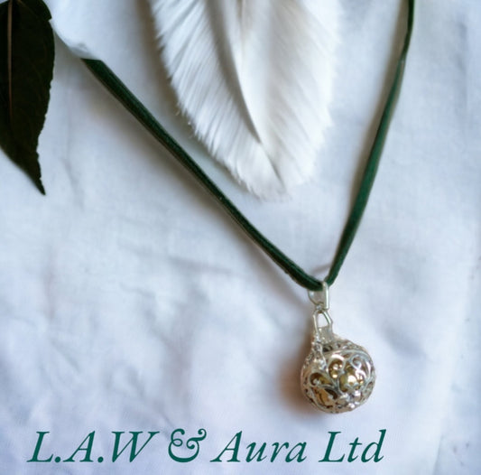 Silver Angel Bell - Romance - 18mm
