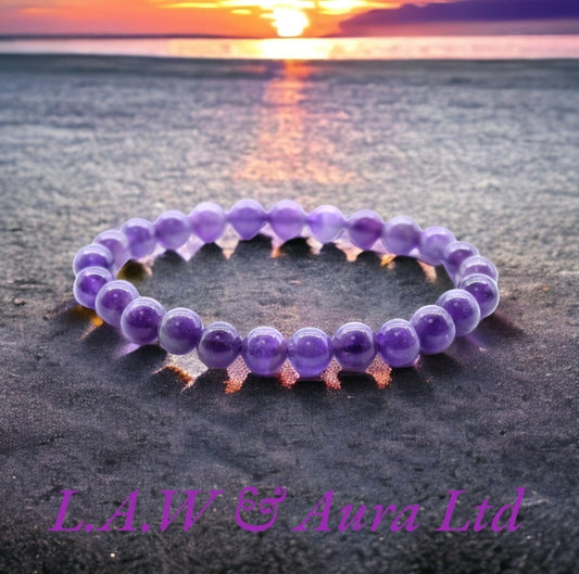 Power Bracelet - Amethyst