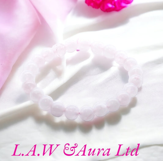 Power Bracelet - Rose Quartz