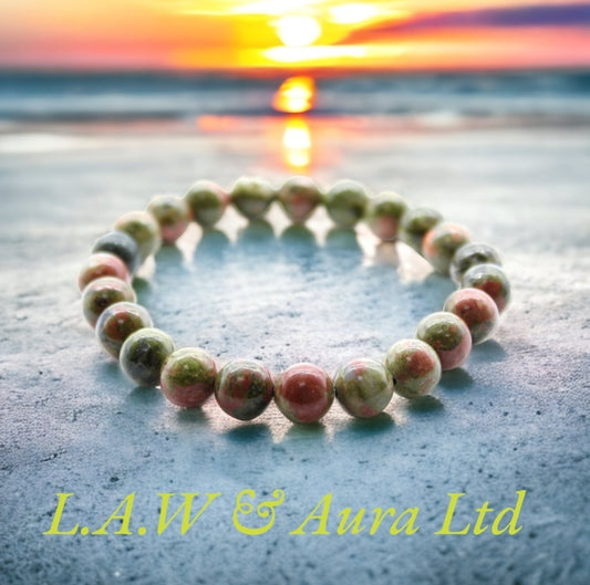 Power Bracelet - Green Jasper