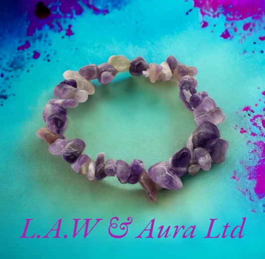 Chipstone Bracelet - Amethyst