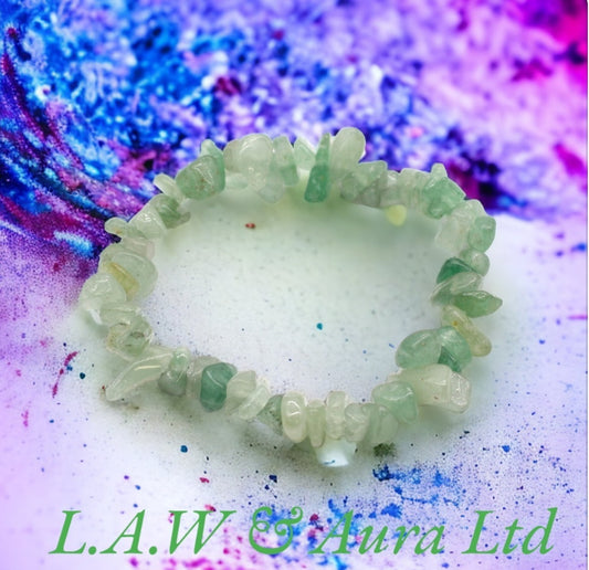 Chipstone Bracelet -Aventurine Green