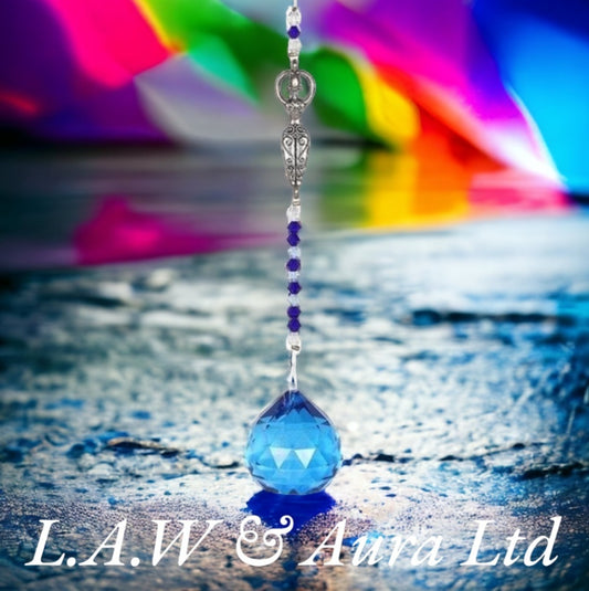 34cm Hanging Goddess Crystal