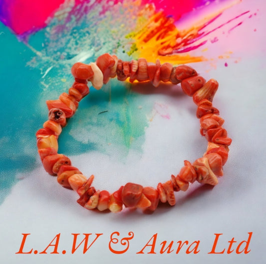 Chipstone Bracelet - Coralite Stone