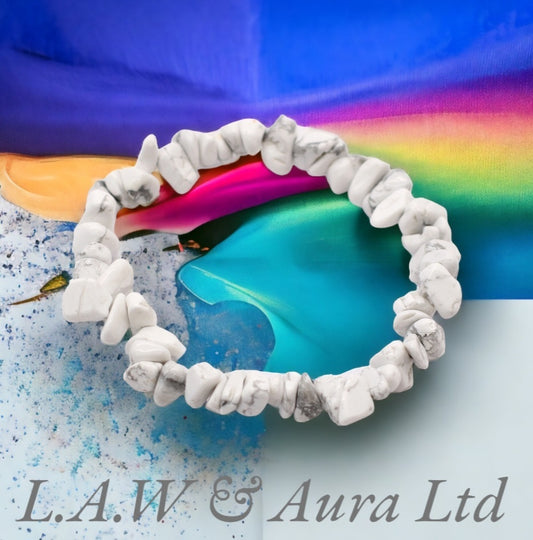 Chipstone Bracelet - White Jasper