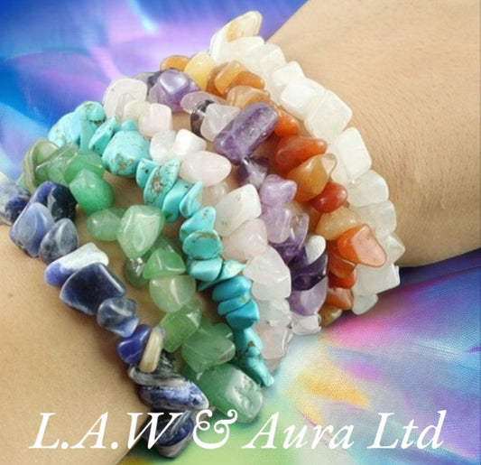 Chipstone Bracelet - Rose Quartz