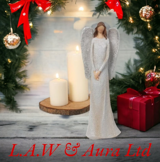 Aurora Large Angel Ornament