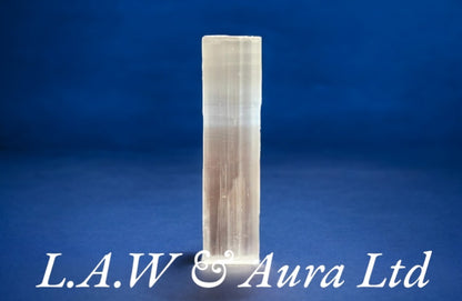 Selenite Flat Bar Charging Plate 15cm - plain