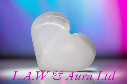 Selenite Heart - 5-6 cm