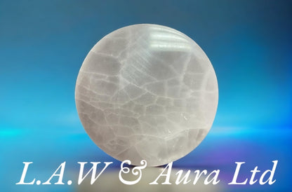 Selenite Medium Charging Plate 10cm - Plain