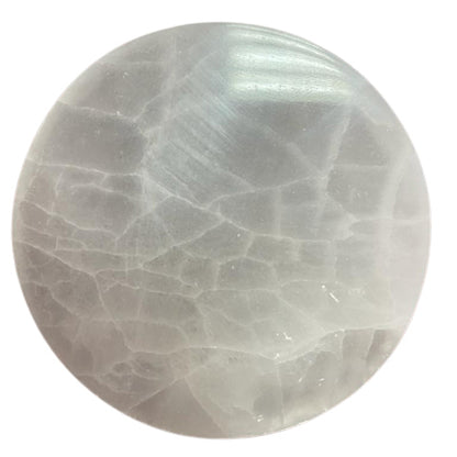 Selenite Medium Charging Plate 10cm - Plain