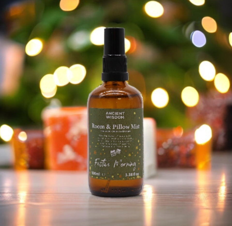 Christmas Room & Pillow Sprays: Infuse the Season with Scents of Joy