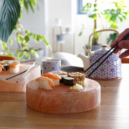 Himalayan Salt Cooking Plate - Round - 20x20x5cm