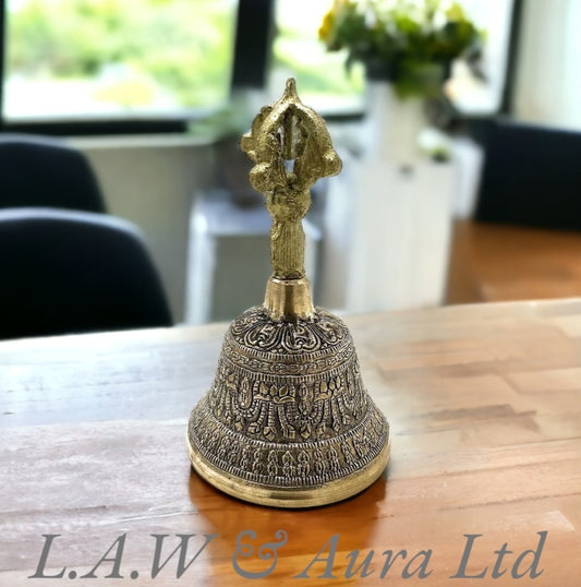Large Tibetan Tingsha Bell - 7.5x13cm