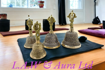 Large Tibetan Tingsha Bell - 8x15cm